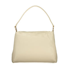 Mario Valentino Beige Polyethylene Handbag