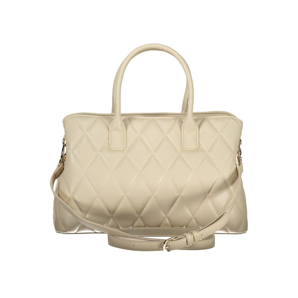 Mario Valentino Beige Polyethylene Handbag