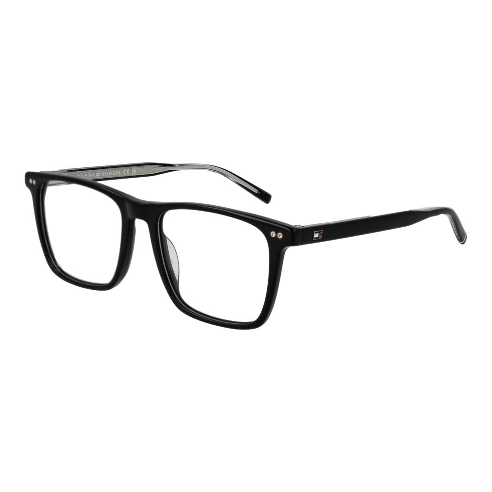 Tommy Hilfiger Brille aus schwarzem Acetat (Fassungen)