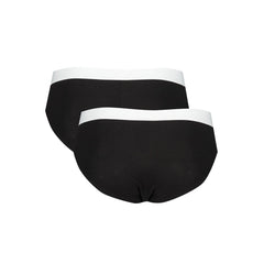 Trussardi Black Cotton Underwear