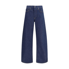 Agolde Blue Cotton Jeans Denim