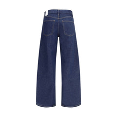 Agolde Blue Cotton Jeans Denim
