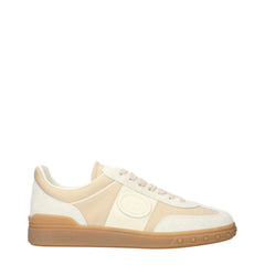 Valentino Garavani Beige Stoffen Lage Sneakers