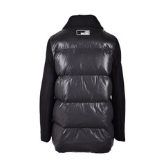 Love Moschino Black Polyester Full-Length Jacket