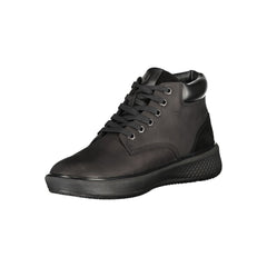 Lumberjack Zwart Lederen Heren Sneaker