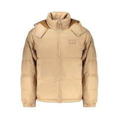 Tommy Hilfiger Beige Polyester Men Jacket