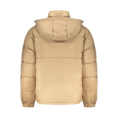 Tommy Hilfiger Beige Polyester Men Jacket