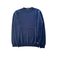 Baldinini Trend Blauwe Kasjmieren Herentrui