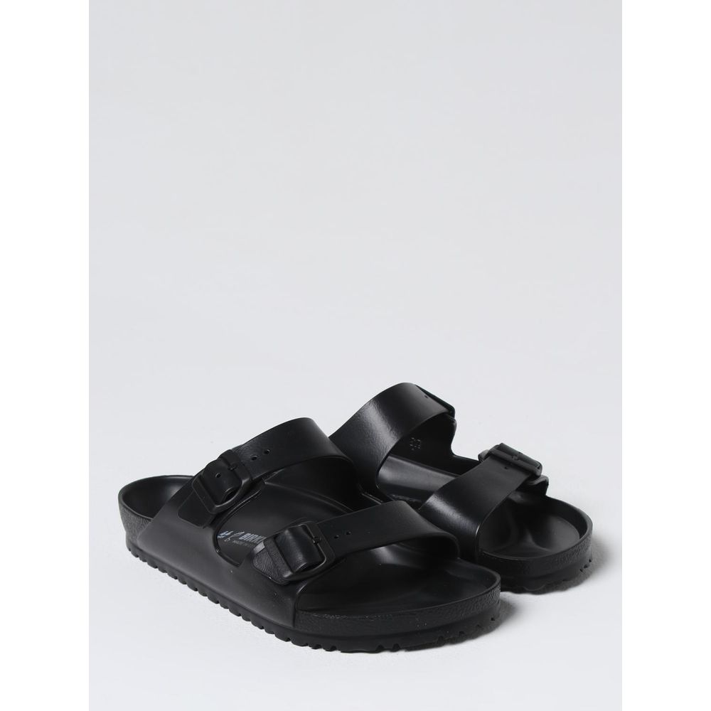 Birkenstock Zwarte EVA Platte Sandalen