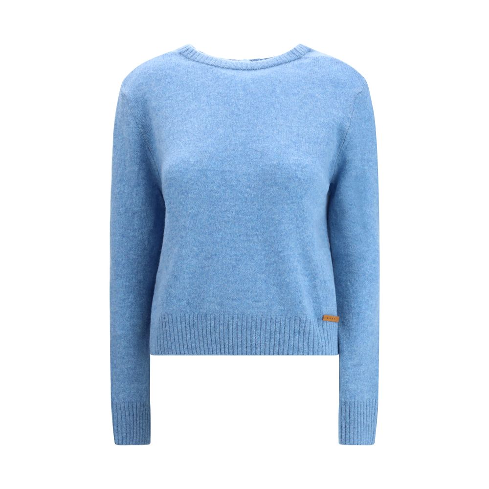 Marni Blaues Kaschmir-Sweatshirt