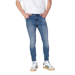Antony Morato Blauwe Skinny Jeans van Katoen