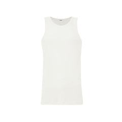 Jil Sander White Cotton Sleveless Jacket