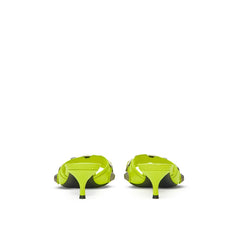 Balenciaga Gelbe Leder-Mules