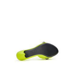 Balenciaga Gelbe Leder-Mules
