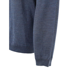 Dolce & Gabbana Blauwe Zijden Sweatshirt
