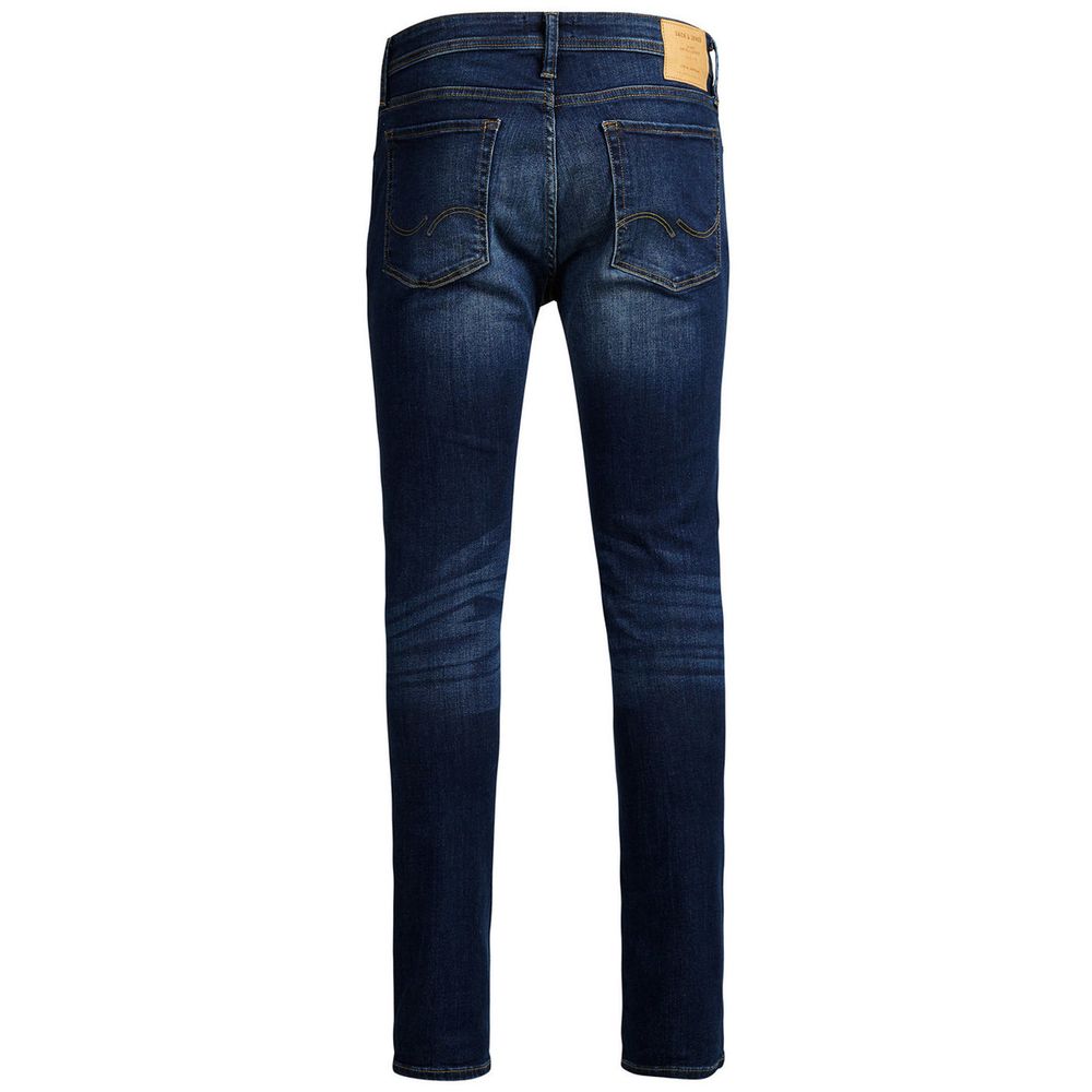 Jack & Jones Blauwe Katoenen Skinny Jeans
