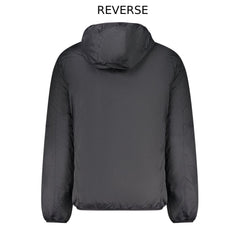 Noorwegen 1963 Zwart Polyester Heren Omkeerbaar Jack
