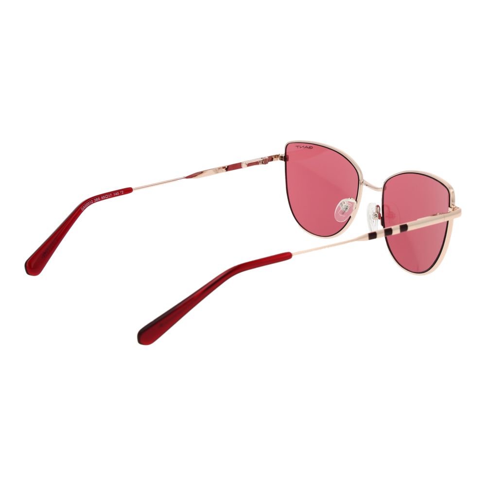 Gant Roségold-Metall-Sonnenbrille