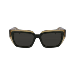 Ferragamo Bicolor-Acetat-Sonnenbrille