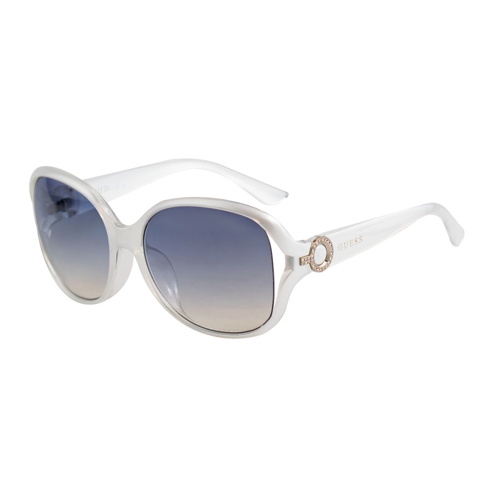 Guess – Weiße Sonnenbrille mit Spritzguss