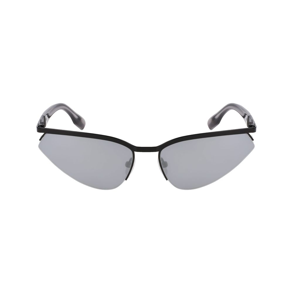 Karl Lagerfeld Sonnenbrille aus schwarzem Metall