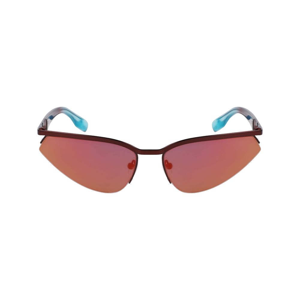 Karl Lagerfeld Blauwe metalen zonnebril