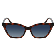 Karl Lagerfeld – Braune Sonnenbrille mit Spritzguss
