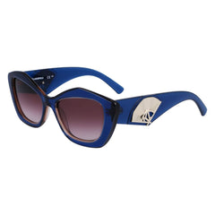 Karl Lagerfeld – Blaue Acetat-Sonnenbrille