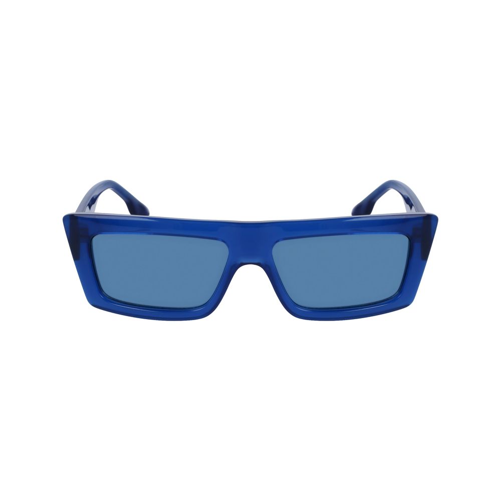 Karl Lagerfeld – Blaue Sonnenbrille mit Spritzguss