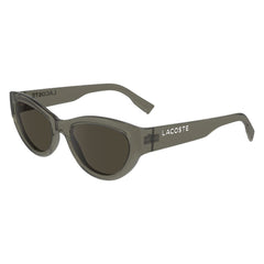 Lacoste Bruine Geïnjecteerde Zonnebril