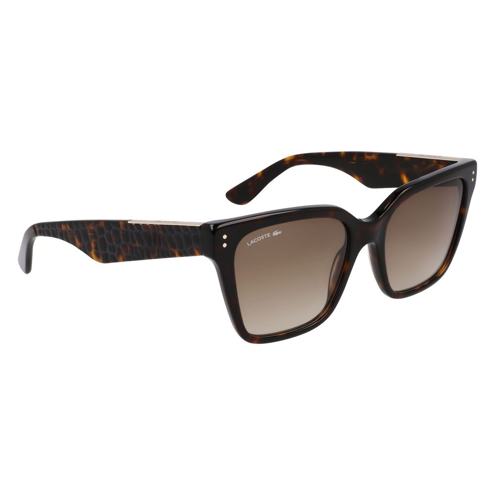 Lacoste – Braune Acetat-Sonnenbrille