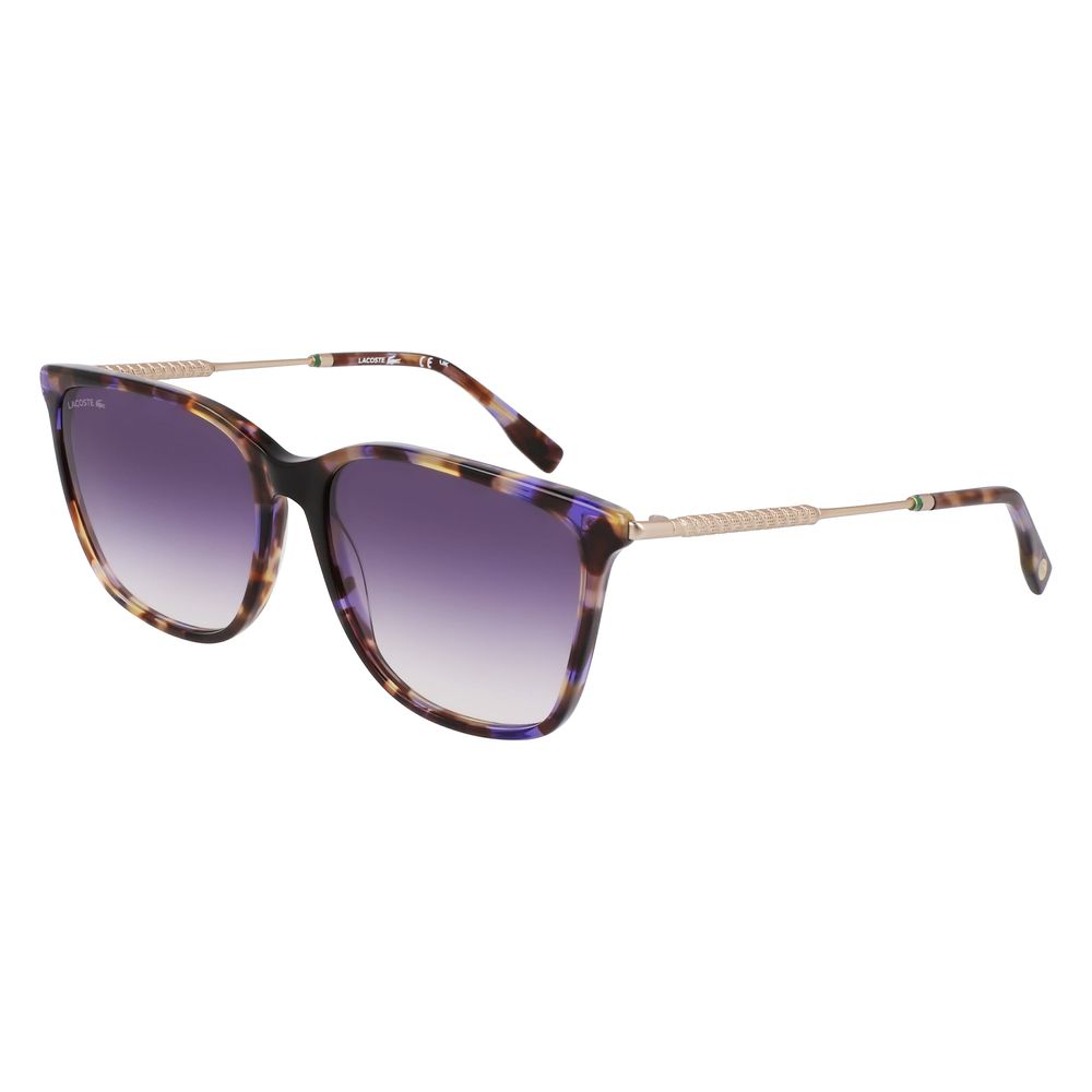 Lacoste – Mehrfarbige Acetat-Sonnenbrille