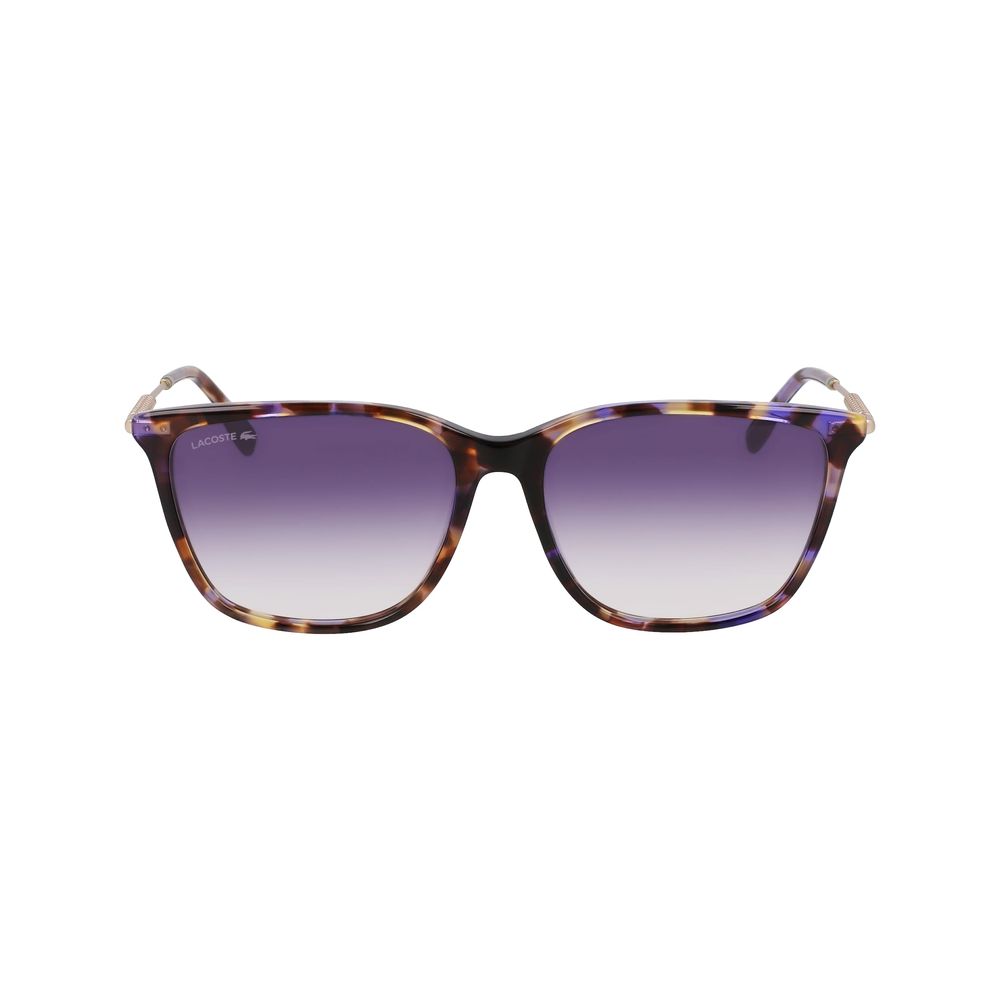 Lacoste – Mehrfarbige Acetat-Sonnenbrille