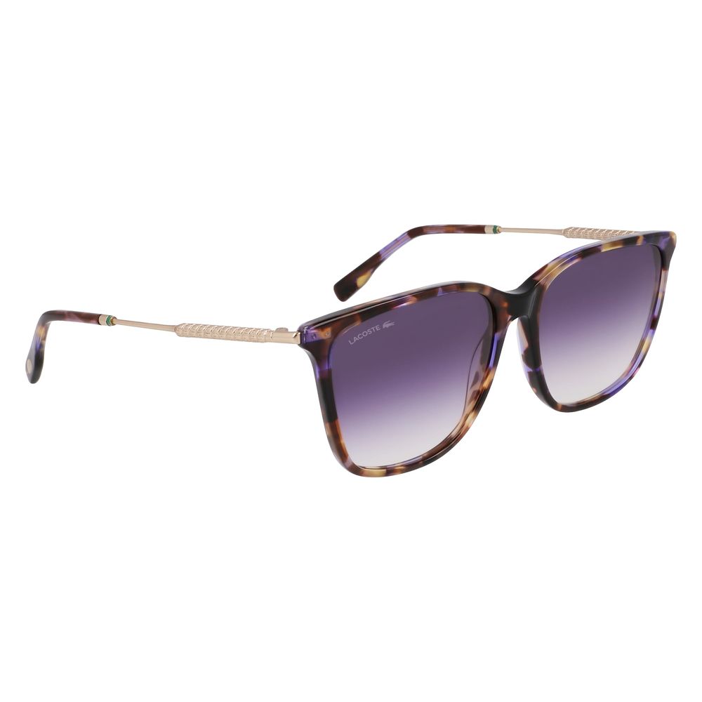 Lacoste – Mehrfarbige Acetat-Sonnenbrille
