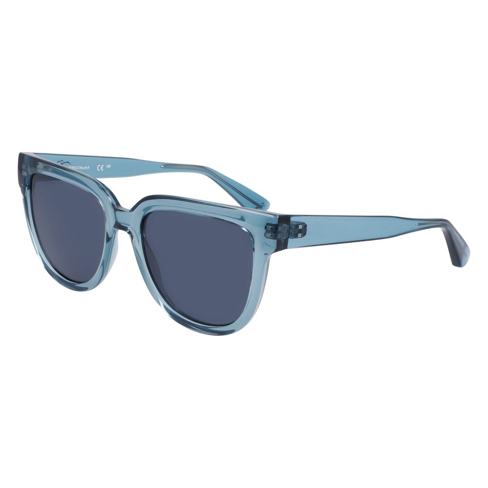 Longchamp Blaue Injected-Sonnenbrille