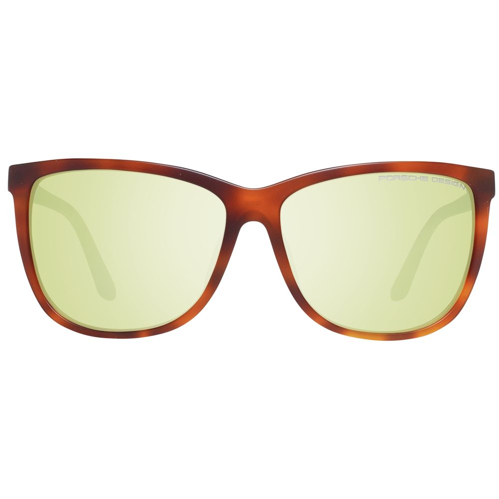 Porsche Design Braune Acetat-Sonnenbrille
