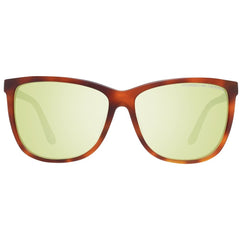 Porsche Design Braune Acetat-Sonnenbrille