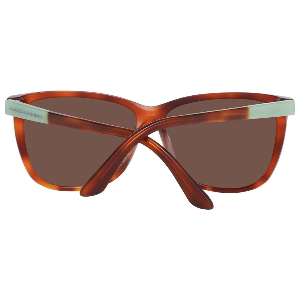 Porsche Design Braune Acetat-Sonnenbrille