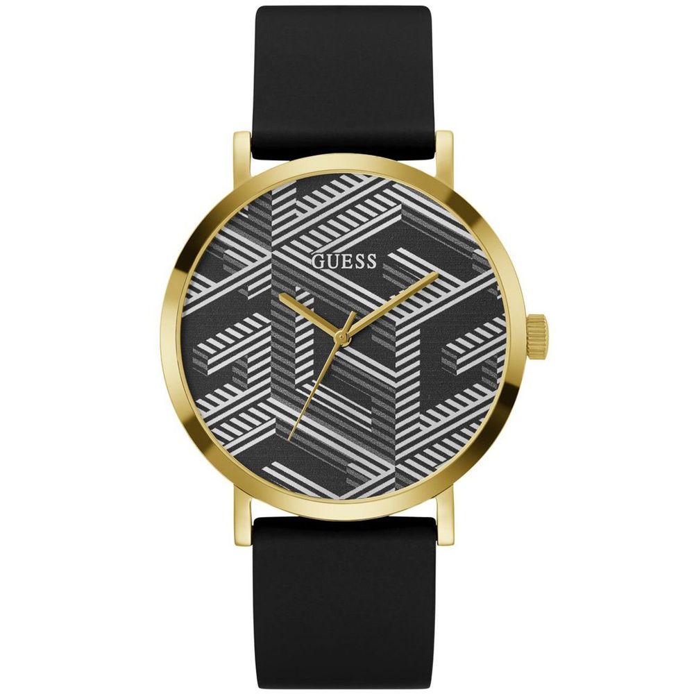 Guess Black Synthetic Dress Watch