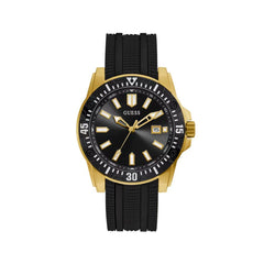 Guess Black Synthetic Dress Watch