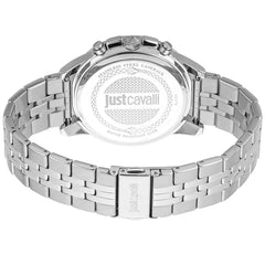 Just Cavalli Grijs Roestvrijstalen Armbandhorloge