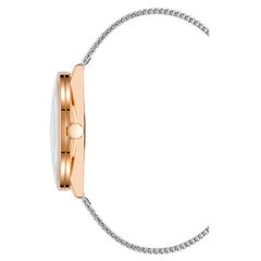 Nine West Gray Stainless Steel Bracelet Watch