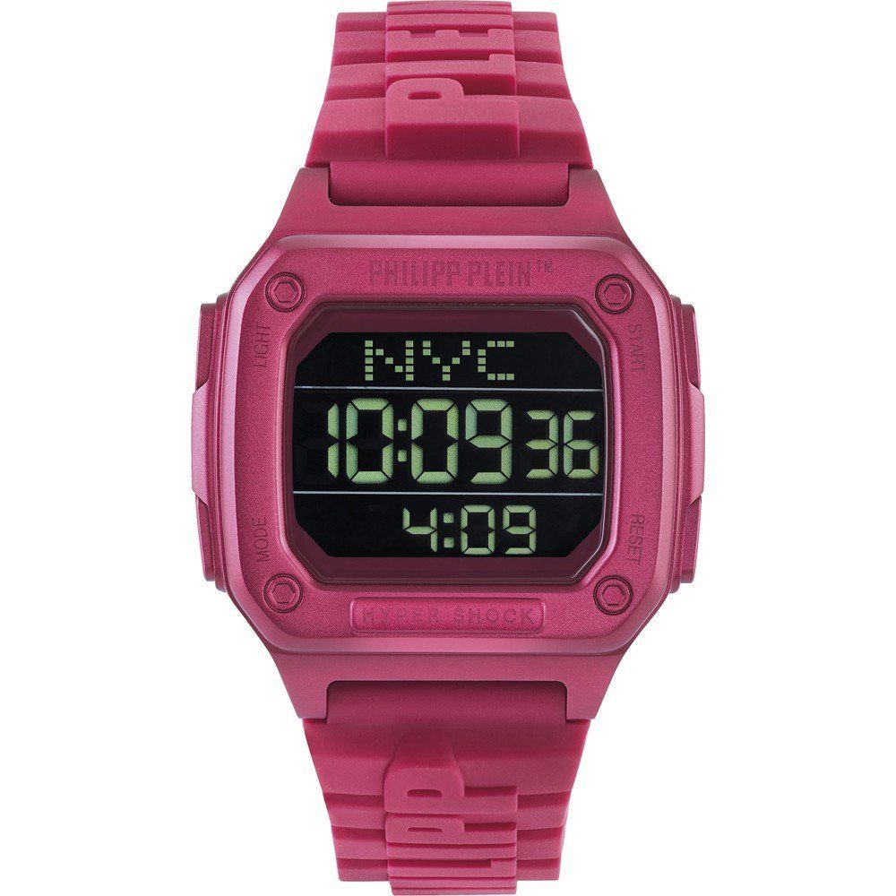 Philipp Plein Multicolor Synthetic Digital Watch