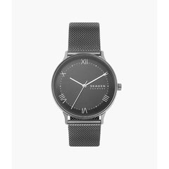 Skagen Grau Edelstahl-Damenuhr