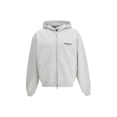 Grijze katoenen sweatshirt weergeven