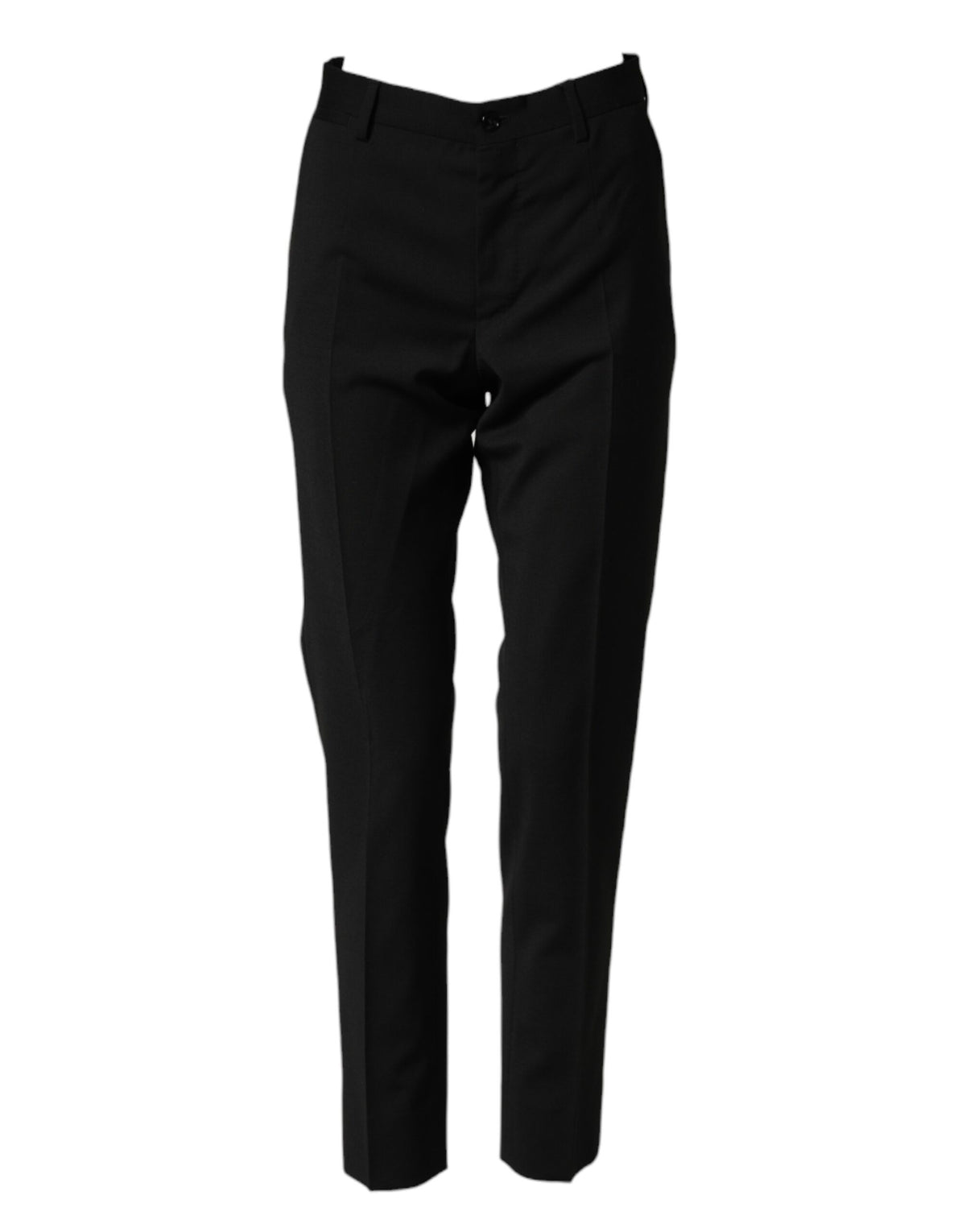 Dolce & Gabbana Schwarze Anzughose aus Wolle für Herren