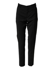 Dolce & Gabbana Schwarze Anzughose aus Wolle für Herren