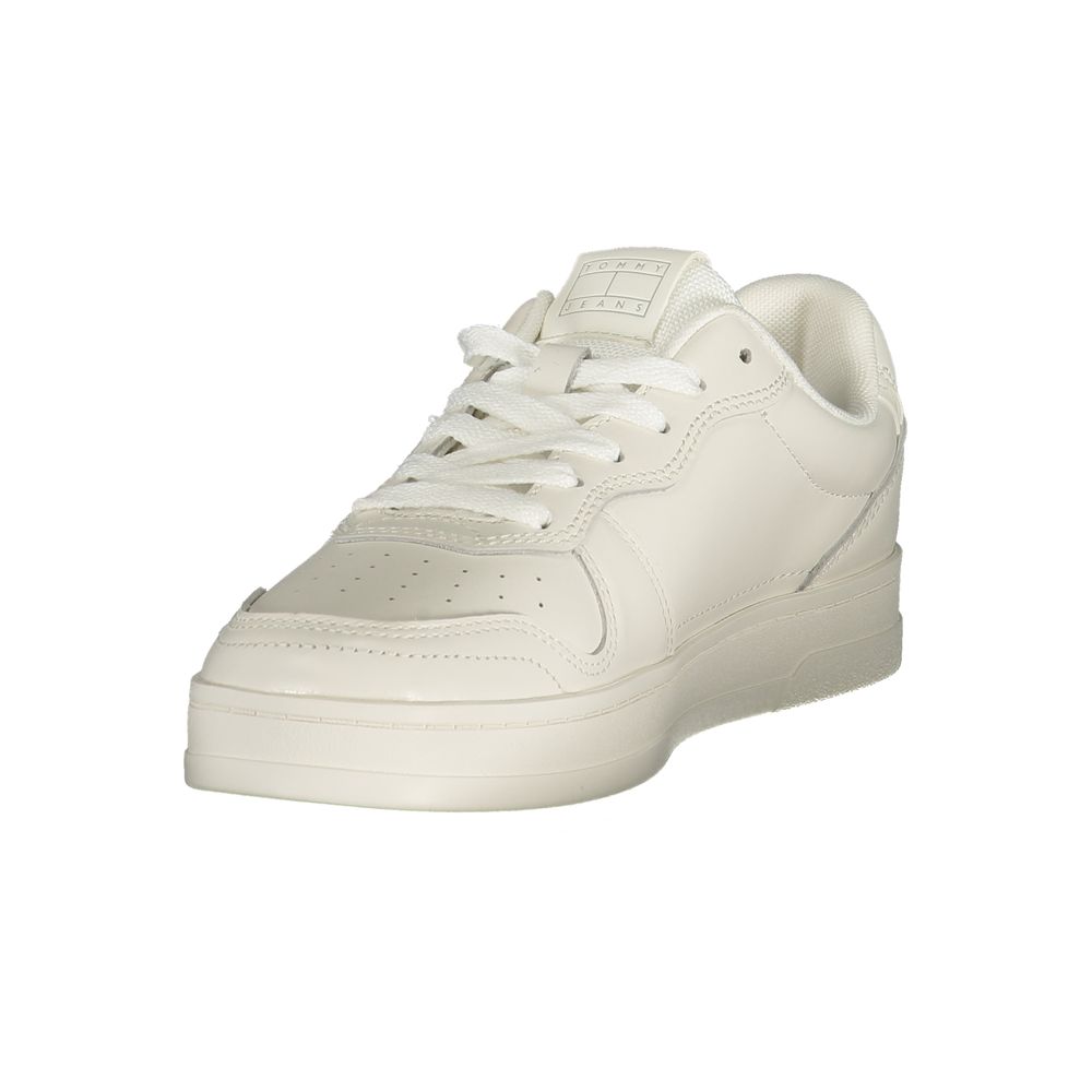 Tommy Hilfiger Bianco Polyurethan Damen Sneaker