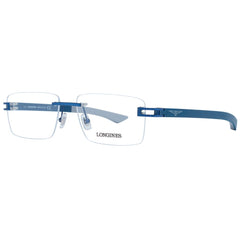 Longines blauwmetalen bril (montuur)