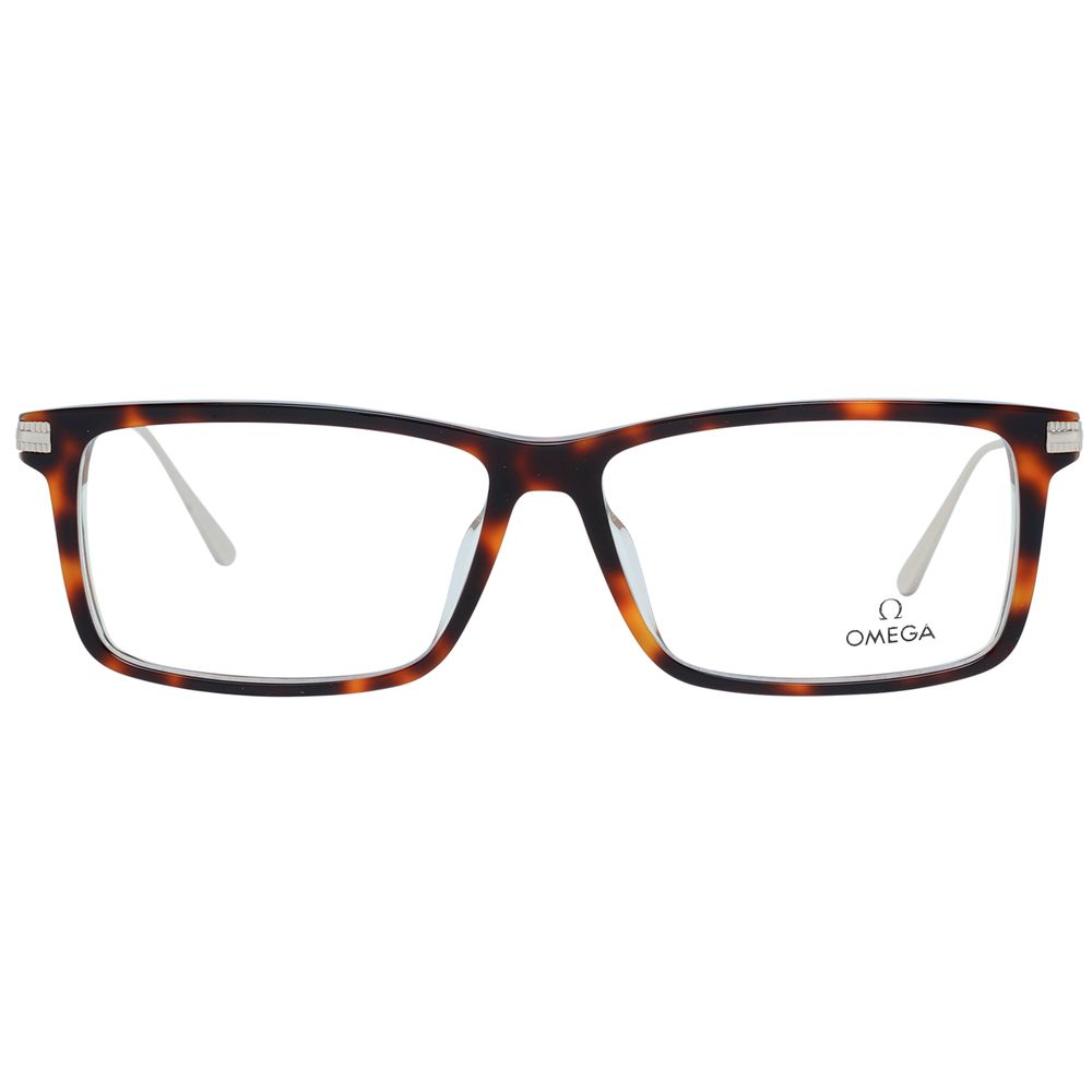 Omega braune Acetatbrille (Gestelle)